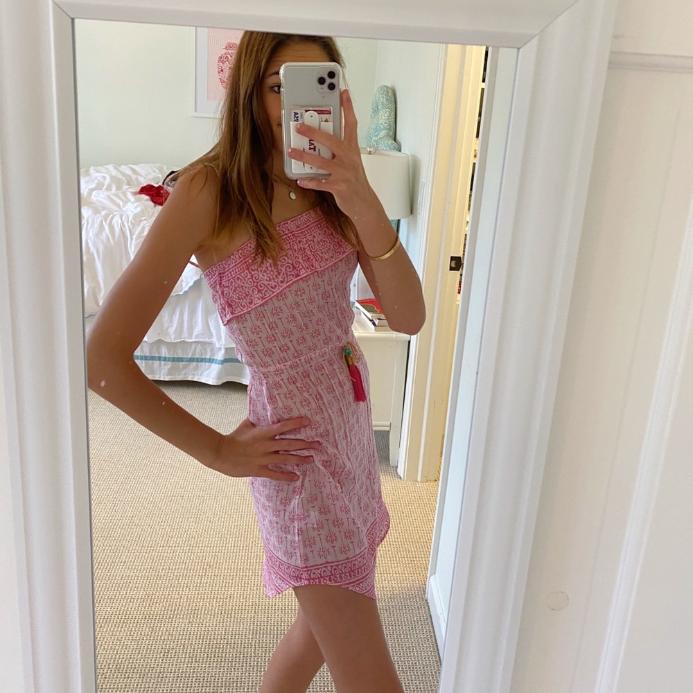 Belle pink mini dress! NEVER WORN NEW WITH TAGS!